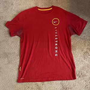 Men’s Nike Dri-Fit Livestrong t shirt